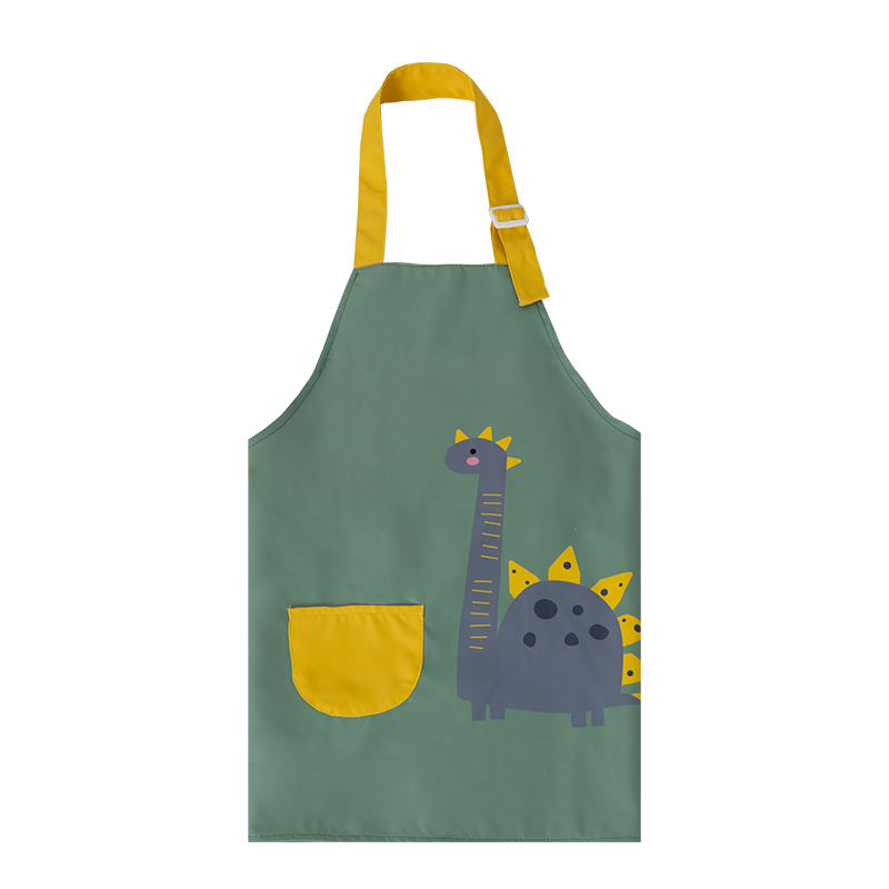 Nganong Kinahanglan Nimong Pilion ang Waterproof Dinosaur Printed Kids Apron para sa Imong mga Gagmay