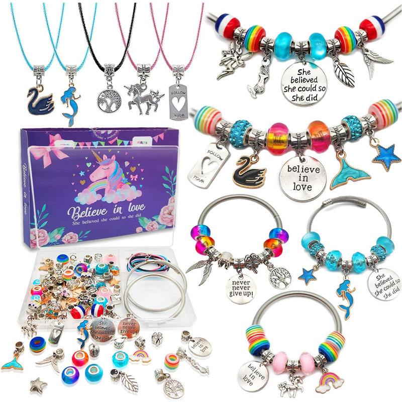 Charm Bracelet Paghimo Kit Kids DIY Art Crafts