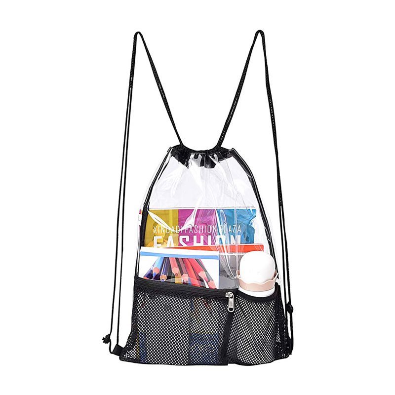 Tin-aw nga Drawstring Bag alang sa mga Lalaki ug Babaye