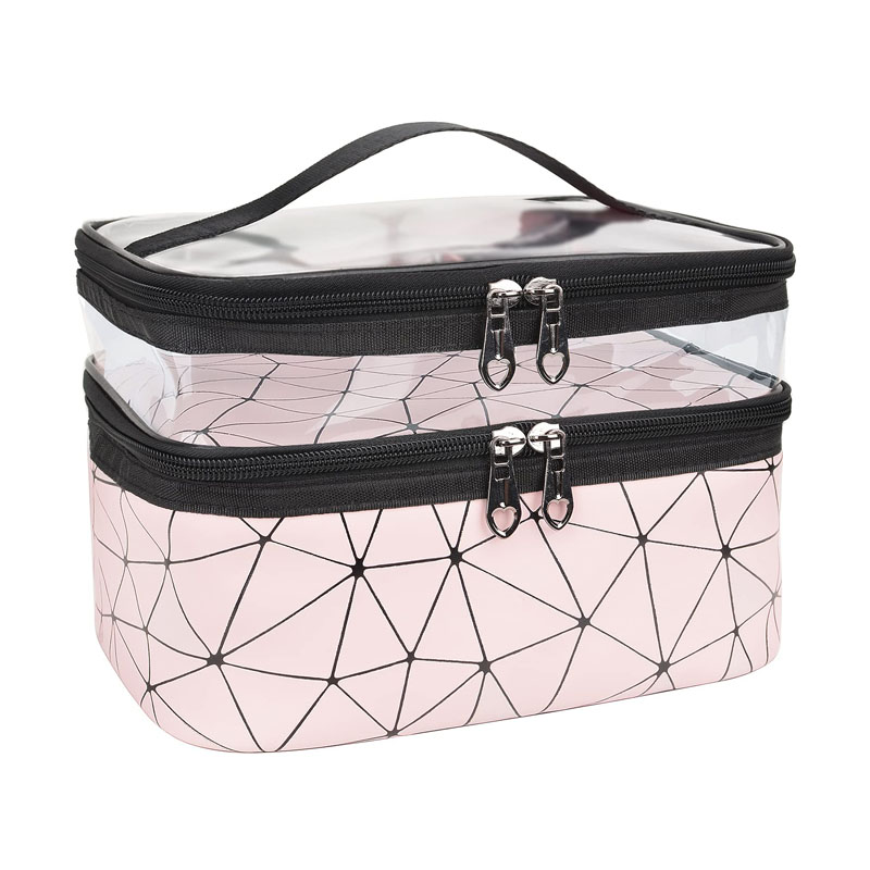 Doble nga Layer Cosmetic Bag