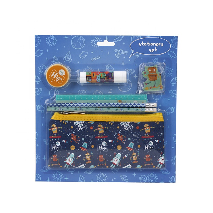 Maayo nga Disenyo nga Pencil Bag Set nga Stationery Set