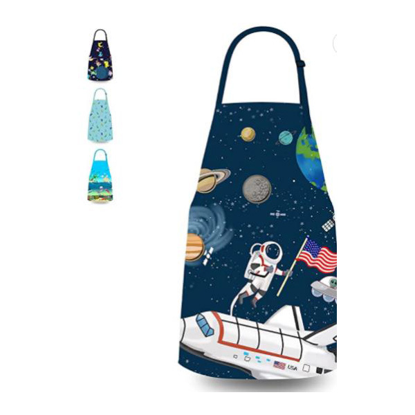 Kids Apron nga adunay Snap