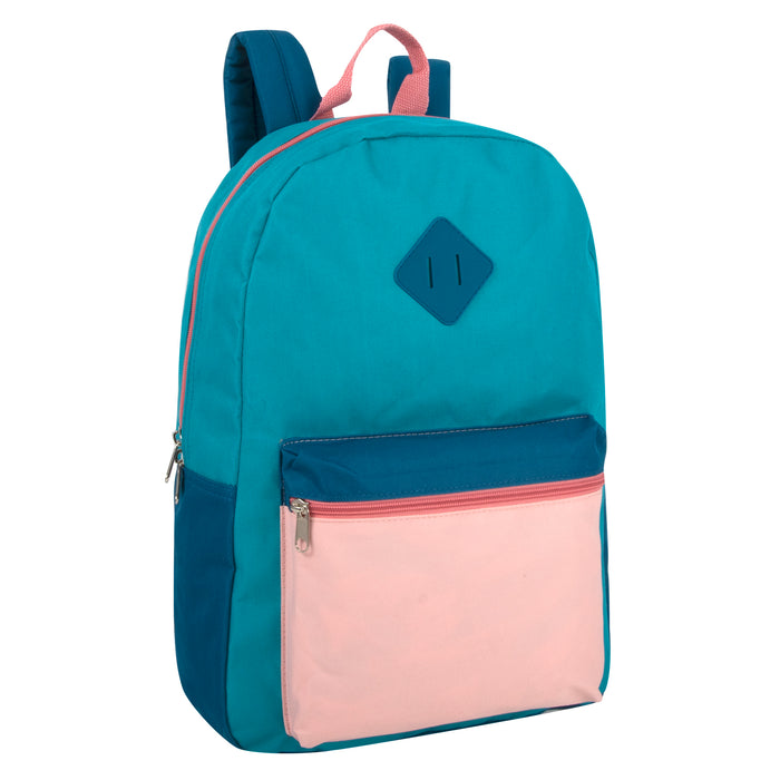 Dako nga Kapasidad nga Kaswal nga 17-pulgada nga Mabulukon nga Backpack